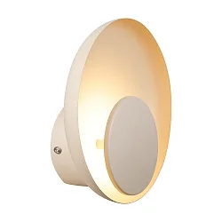 Luminaria de pared MARSI IP20, beige, mate regulable