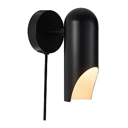 Luminaria de pared ROCHELLE GU10 IP20, negro 
