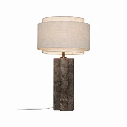 table lamp TAKAI E27 IP20, beige, mat 