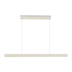 Luminaria colgante ILGAS IP20, blanco regulable