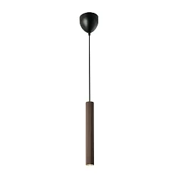 Luminaria colgante VICO GU10 IP20, marrón, metalizado regulable