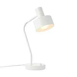 Luminaria de mesa MATIS E27 IP20, blanco 