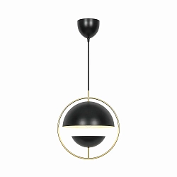 Luminaria colgante TAVIA E27 IP20, negro regulable