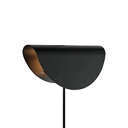 Luminaria de pared MODEL E14 IP20, negro 