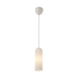 Luminaria colgante MIELLA E27 IP20, blanco regulable