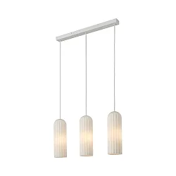 Luminaria colgante MIELLA de 3 llamas E27 IP20, blanco regulable
