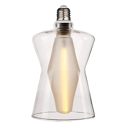 Filamento de alumbrado decorativo DECO CONE 15 claro E27 4,1W 320lm 2700K 360° CRI 80 regulable, claro regulable