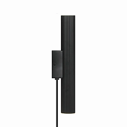 Luminaria de pared VICO LONG GU10 IP20, negro 