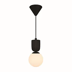 Luminaria colgante SADIE E14 IP20, negro regulable