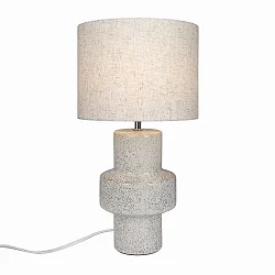 Luminaria de mesa DUGAN E14 IP20, beige 