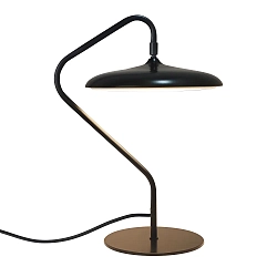 Luminaria de mesa ARTIST giratorio IP20, negro 