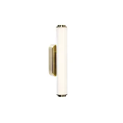 Luminaria de pared VIRELLE 32 IP44, negro regulable
