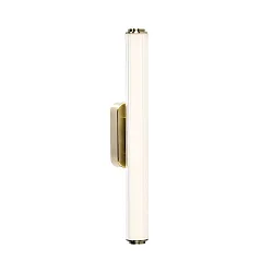 Luminaria de pared VIRELLE 50 IP44, latón regulable