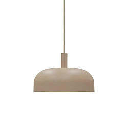 Luminaria colgante SANDRO E27 IP20, pardo regulable