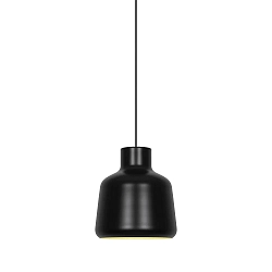 Luminaria colgante LOUELLA 30 E27 IP20, negro regulable