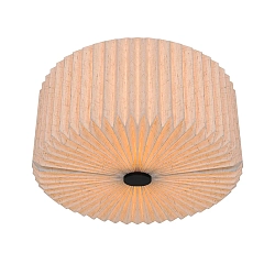 ceiling luminaire VIVIENNE E27 IP20, beige, black dimmable