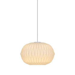 pendant luminaire AVIANA E27 IP20, white dimmable