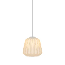 pendant luminaire ELBIE E27 IP20, white dimmable