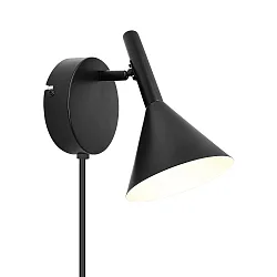wall luminaire KELVIS GU10 IP20, black 