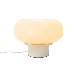 Luminaria de mesa MALTI E27 IP20, beige 