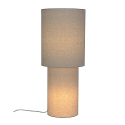 Luminaria de pedestal IZARA 60 E27 IP20, beige 