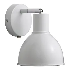 Luminaria de pared POP E27 IP20, blanco 
