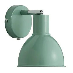 Luminaria de pared POP E27 IP20, verde claro 