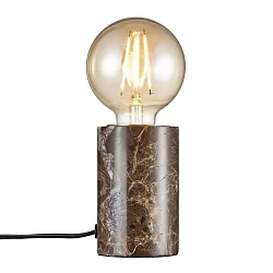 table lamp SIV E27 IP20, brown 