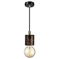 pendant luminaire SIV E27 IP20, brown 