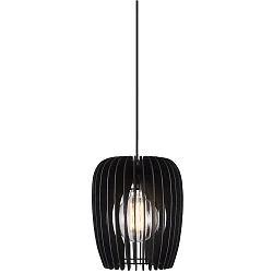 Nordlux Pendant luminaire TRIBECA 24, shade Ø 24cm, height 30cm, pendulum 300cm, E27 max. 60W, black