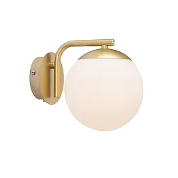 Luminaria de pared GRANT E14 IP20, latón