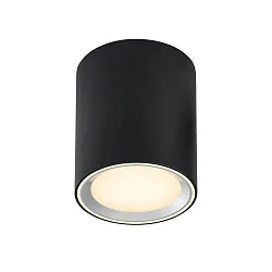 Luminaria de techo FALLON LONG IP20, negro regulable