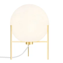 Luminaria de mesa ALTON E14 IP20, negro mate 