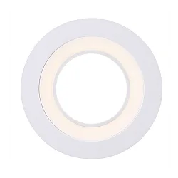 Luminaria empotrable CLYDE 8 3 veces, plano, forma del anillo IP20, blanco regulable 5,5W 400lm 4000K 120° 120° CRI 80