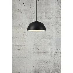 Luminaria colgante ELLEN 30 pequeño E27 IP20, negro mate regulable