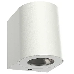 LED Outdoor Wall luminaire CANTO 2, IP44, 12W 2700K 500lm 2x75°, white