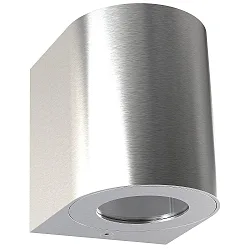 LED Outdoor Wall luminaire CANTO 2, IP44, 12W 2700K 500lm 2x75°, stainless steel
