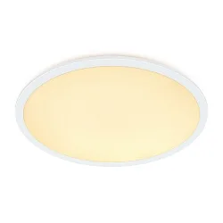 Luminaria de techo OJA 60 ajustable IP20, blanco mate regulable