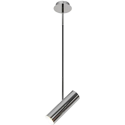Luminaria colgante MIB 6 giratorio, giratorio GU10 IP20, cromo regulable