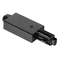 Conector monofásico LINK derecho, negro