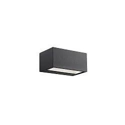 Luminaria de pared para exteriores NENE LED IP54, negro 