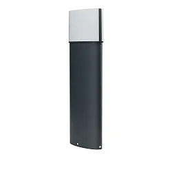 Luminaria de zócalo ENDURA® STYLE ELLIPSE 50CM radiación lateral, elíptica, conmutable IP44, plomo oscuro 