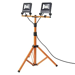 Luminaria de trabajo WORKLIGHTS - TRIPOD 30W de 2 llamas IP65