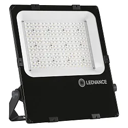 floodlight FL PFM ASYM 45X140 150 W 3000 K BK asymmetrical IP66, black