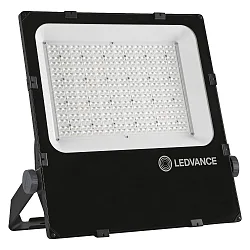 floodlight FL PFM ASYM 45X140 290 W 3000 K BK asymmetrical IP66, black