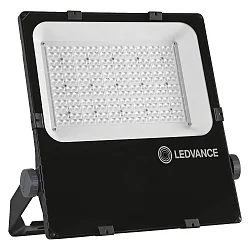 floodlight FL PFM SYM R30 200 W 3000 K BK symmetrical IP66, black