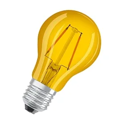 Filamento de alumbrado decorativo STAR DÉCOR CLASSIC A60 - YELLOW 622 conmutable A60 claro E27 2,5W 235lm 2200K 300° CRI >60 
