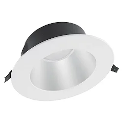 recessed luminaire DOWNLIGHT UGR19 DN195 UGR < 19 IP54/IP20, 21W 2400lm 3000K 65° 65° CRI >=80