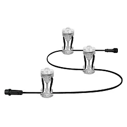 light chain ENDURA GARDEN DOT EXTENSION 3 flames, built-in version IP65