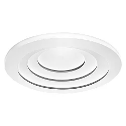 surface luminaire SMART+ WIFI ORBIS SPIRAL WHITE 500MM TW tunable white IP20, dimmable